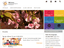 Tablet Screenshot of fbs-datteln.de